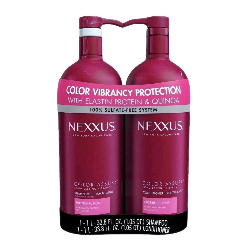 Nexxus Color Assure Shampoo & Conditioner Set 32 Fluid Ounce 2-pk Sulfate Free